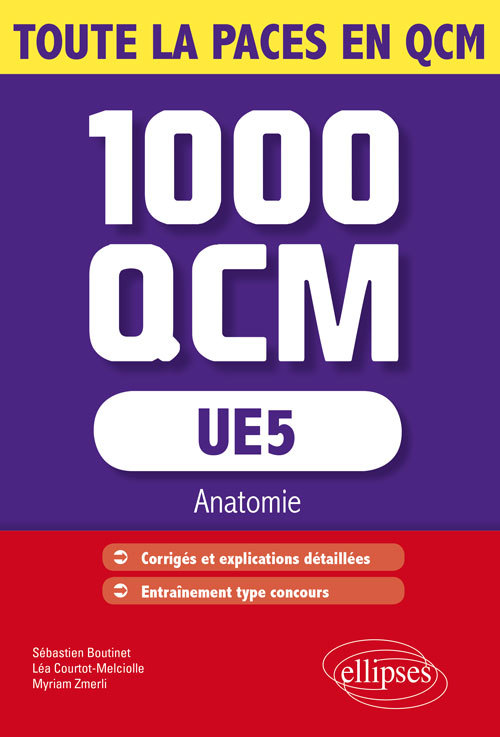 UE5 - Anatomie - 1000 QCM (9782340001176-front-cover)