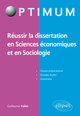 Réussir la dissertation en Sciences économiques et en Sociologie (9782340010406-front-cover)