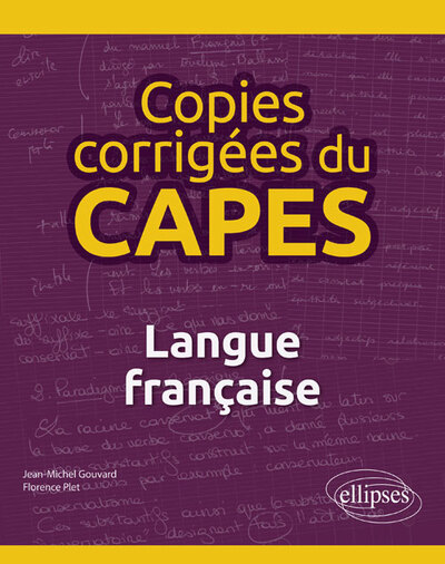 Copies corrigées du CAPES - Langue française (9782340026797-front-cover)
