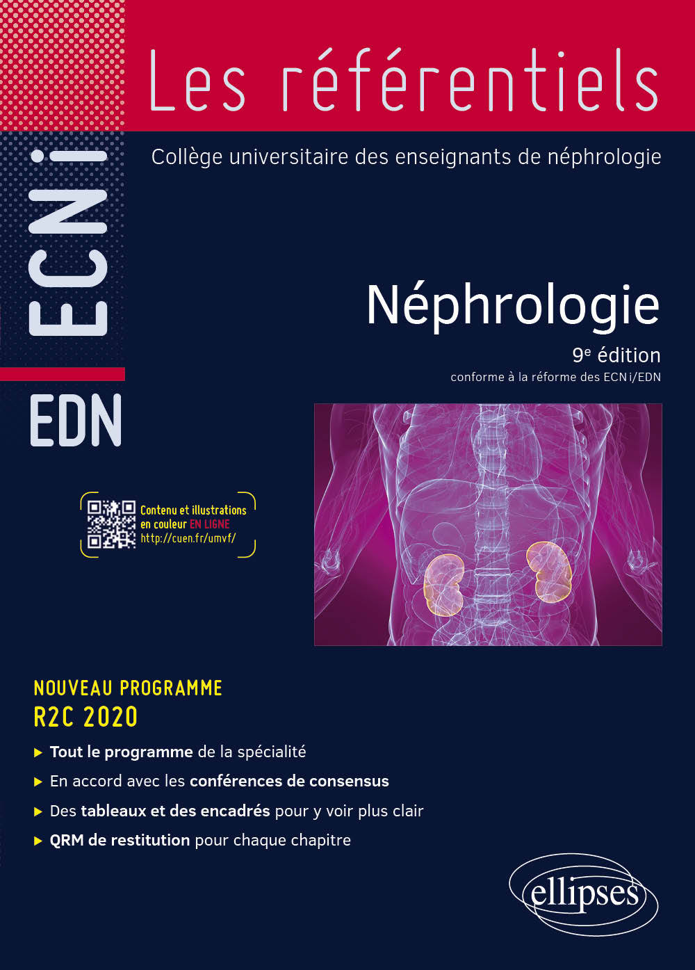 Néphrologie - 9e édition - Conforme à la réforme des ECNi (9782340042865-front-cover)