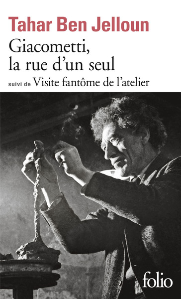 Giacometti La rue d'un seul/Visite fantôme de l'atelier (9782072696510-front-cover)