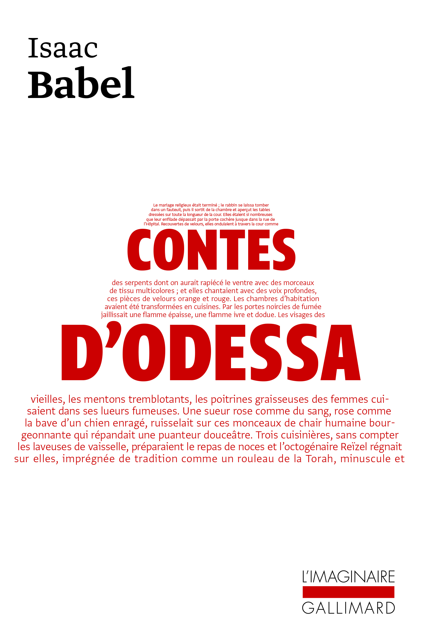 Contes d'Odessa / Nouvelles (9782072688515-front-cover)