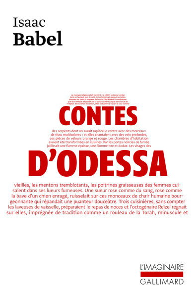 Contes d'Odessa / Nouvelles (9782072688515-front-cover)