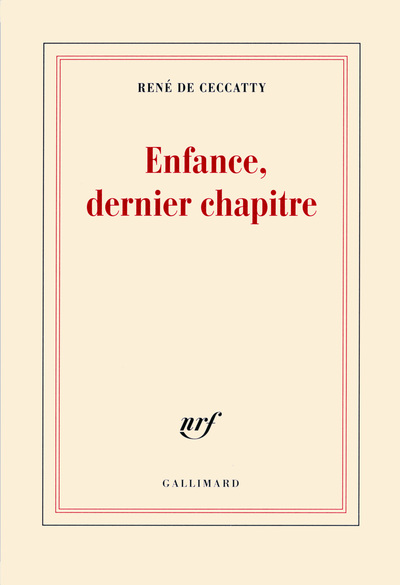 Enfance, dernier chapitre (9782072694127-front-cover)