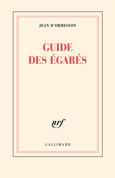 Guide des égarés (9782072694363-front-cover)
