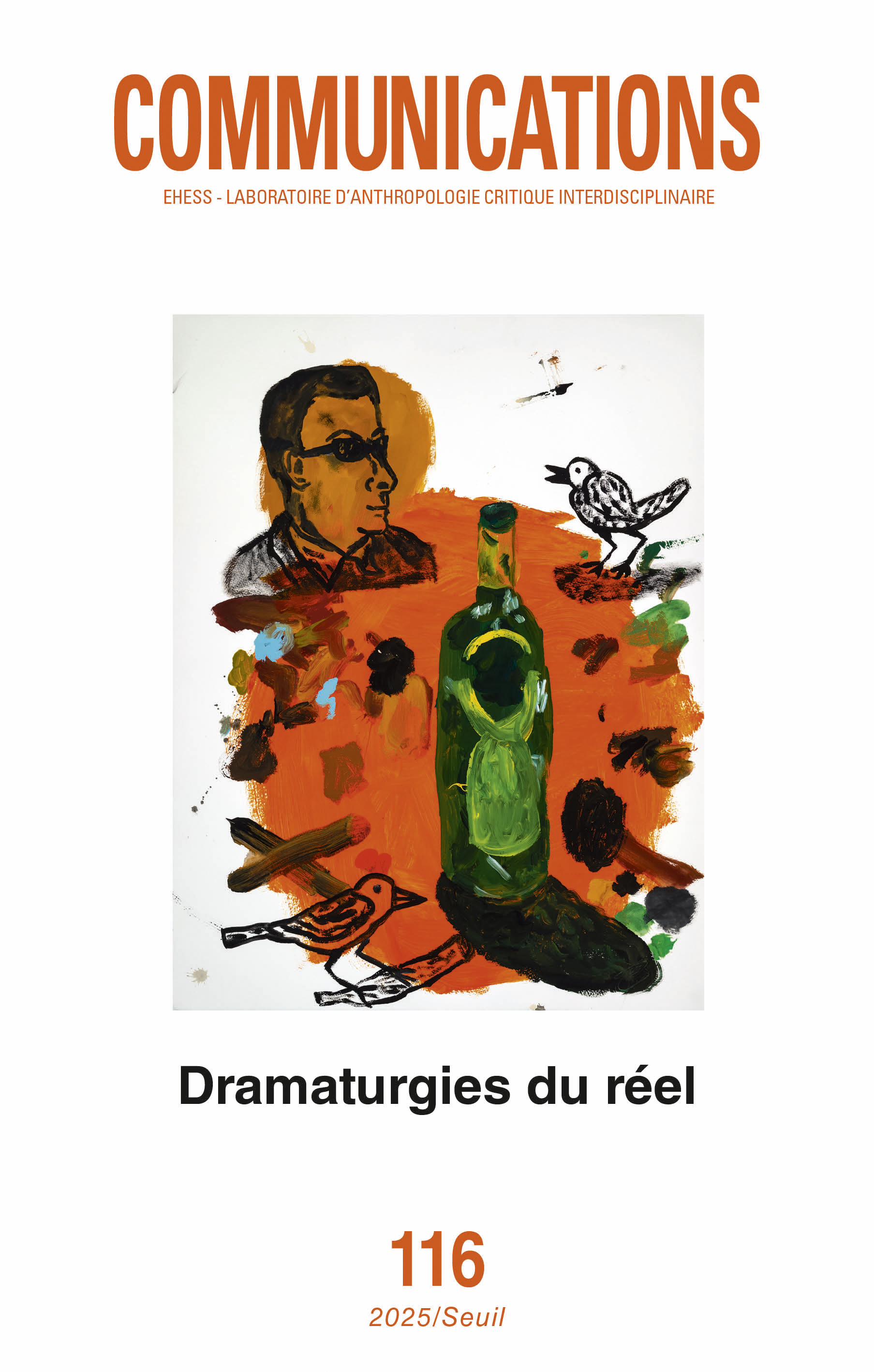 Communications, n° 116. Dramaturgies du réel (9782021591200-front-cover)