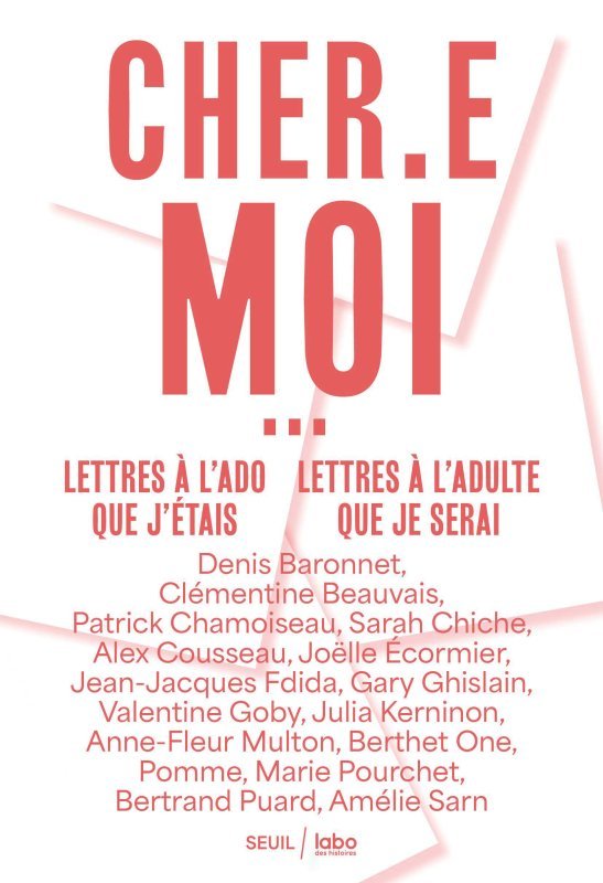 """CHER.E MOI"". Lettres à l'ado que j'étais, lettres à l'adulte que je serai", Lettres à l'ado que j'étais, lettres à l'adulte  (9782021521535-front-cover)