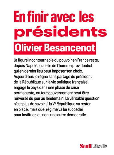En finir avec les présidents (9782021594973-front-cover)