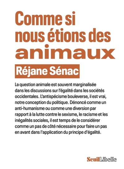Comme si nous étions des animaux (9782021548068-front-cover)