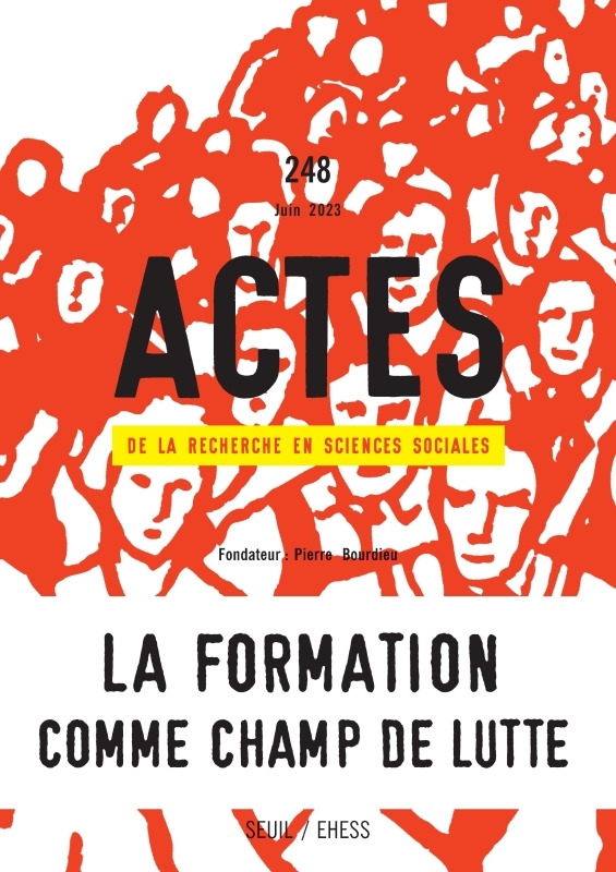 Actes de la recherche en sciences sociales, n° 248. La formation comme champ de lutte (9782021533309-front-cover)