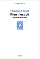 Rien n’est dit, Moderne après tout (9782021515800-front-cover)