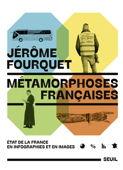 Métamorphoses françaises, État de la France en infographies et en images (9782021570939-front-cover)