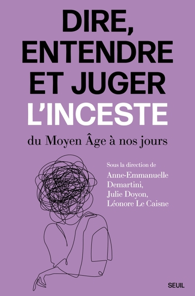 Dire, entendre et juger l'inceste, Du Moyen Âge à nos jours (9782021528725-front-cover)