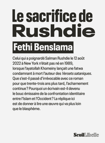 Le Sacrifice de Rushdie (9782021518047-front-cover)