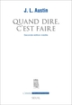 Quand dire, c'est faire (9782021560299-front-cover)