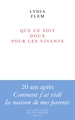 Que ce soit doux pour les vivants (9782021568516-front-cover)