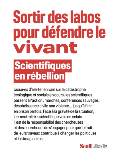 Sortir des labos pour défendre le vivant (9782021574944-front-cover)