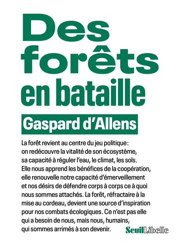 Des forêts en bataille (9782021563092-front-cover)