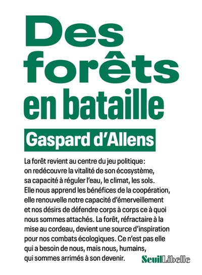 Des forêts en bataille (9782021563092-front-cover)