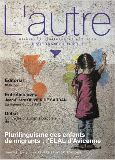 Revue l'autre n° 56, PLURILINGUISME DE L'ENFANT : L'ELAL D'AVICENNE (9782859193287-front-cover)