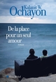 De la place pour un seul amour (9782226246912-front-cover)