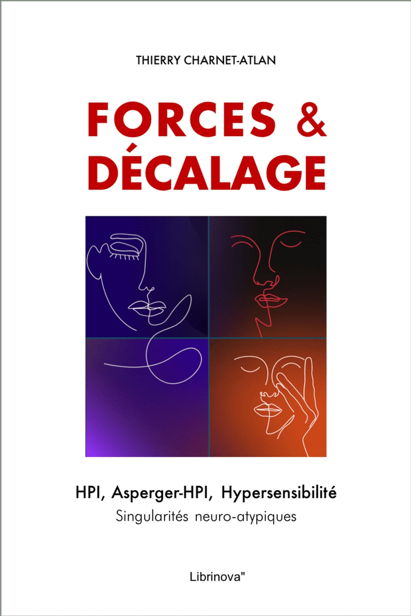 Forces & décalage, Dans la tête des penseurs neuro-atypiques HPI, A-HPI, Asperger, Hypersensible (9791040530909-front-cover)