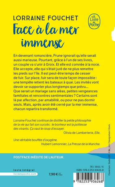 Face à la mer immense (9782253936268-back-cover)