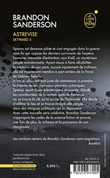 Astrevise (Skyward, Tome 2) (9782253937005-back-cover)
