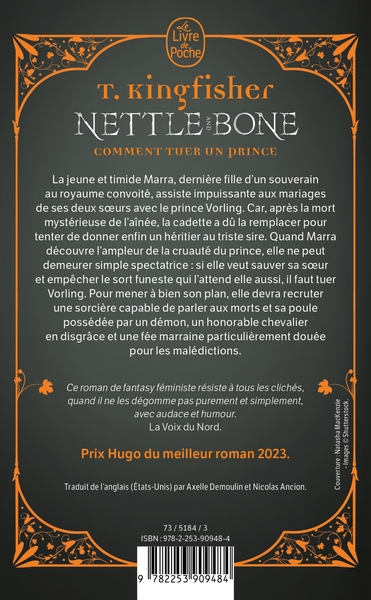 Nettle & Bone, Comment tuer un prince (9782253909484-back-cover)