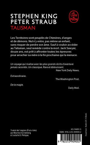 Talisman (9782253909002-back-cover)