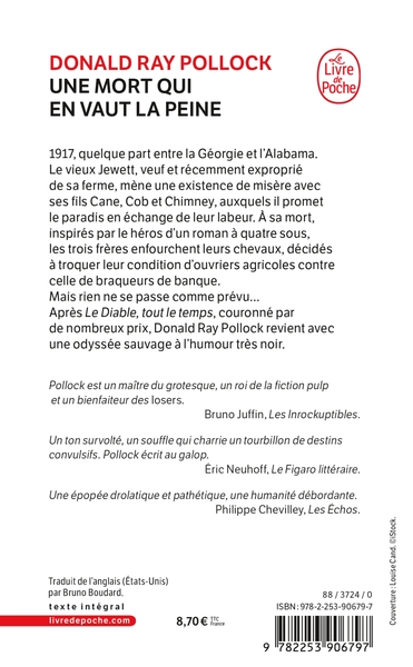 Une mort qui en vaut la peine (9782253906797-back-cover)