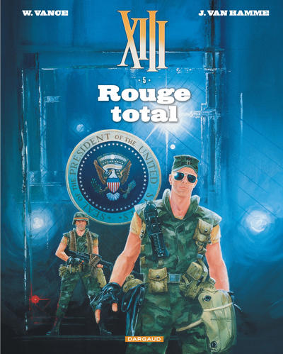 XIII  - Tome 5 - Rouge total (Nouveau format) (9782505068051-front-cover)