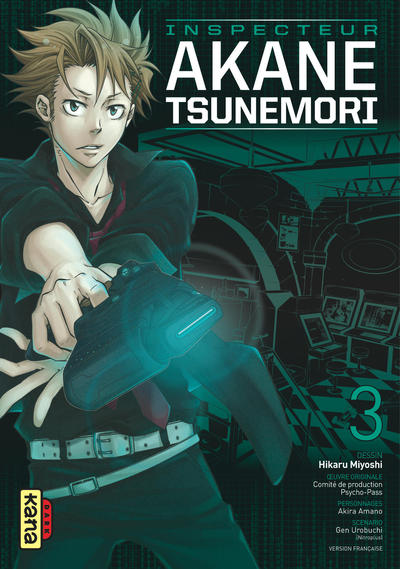 Psycho-Pass Saison 1 - Inspecteur Akane Tsunemori - Tome 3 (9782505070344-front-cover)