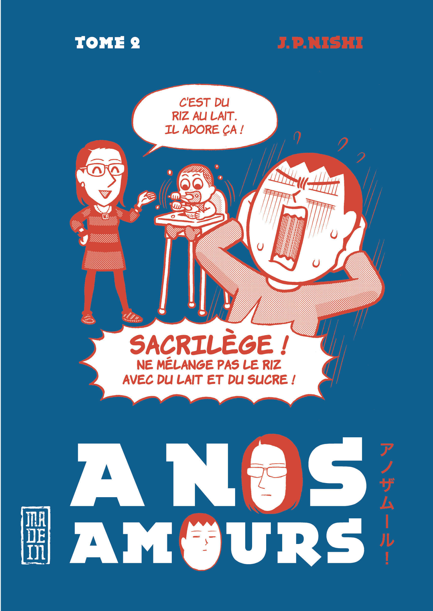 A nos amours  - Tome 2 (9782505069850-front-cover)