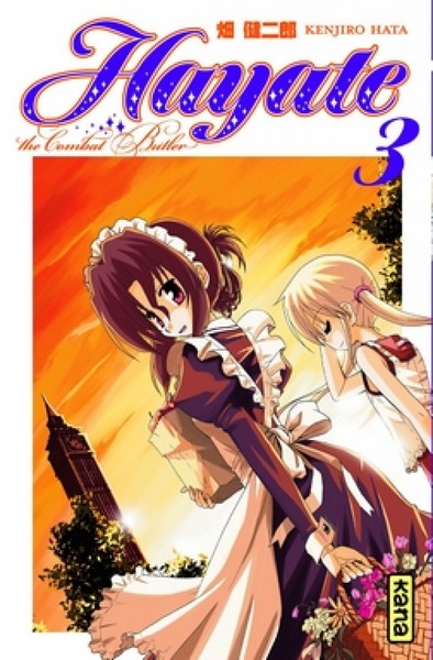 Hayate The combat butler - Tome 3 (9782505009917-front-cover)