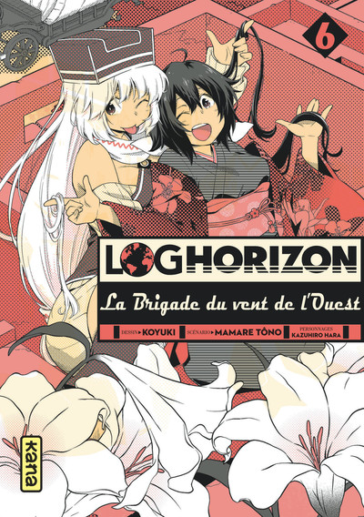 Log Horizon la brigade du vent de l'ouest - Tome 6 (9782505068860-front-cover)