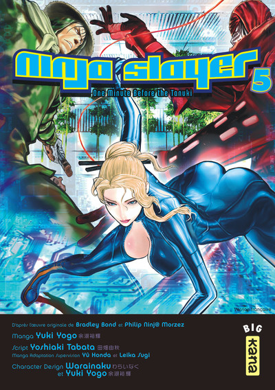 Ninja slayer - Tome 5 (9782505065807-front-cover)