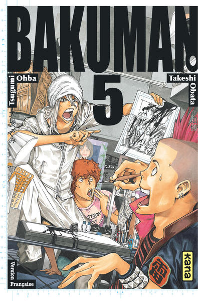 Bakuman - Tome 5 (9782505010302-front-cover)