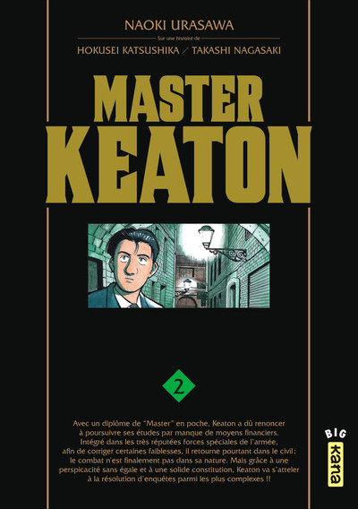 Master Keaton - Tome 2 (9782505018308-front-cover)