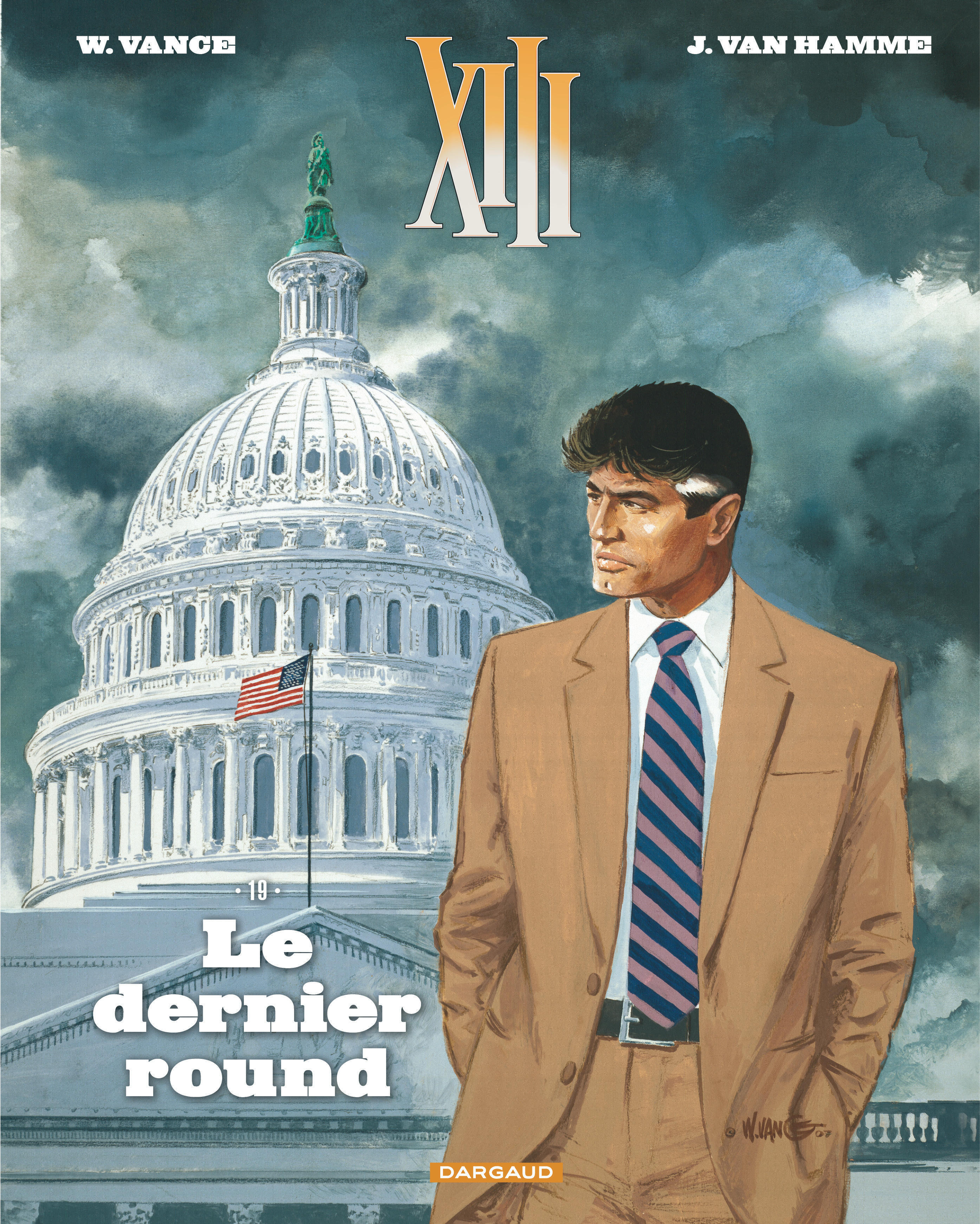 XIII  - Tome 19 - Le Dernier Round (Nouveau format) (9782505068198-front-cover)