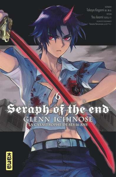 Seraph of the End - Glenn Ichinose - Tome 6 (9782505085072-front-cover)