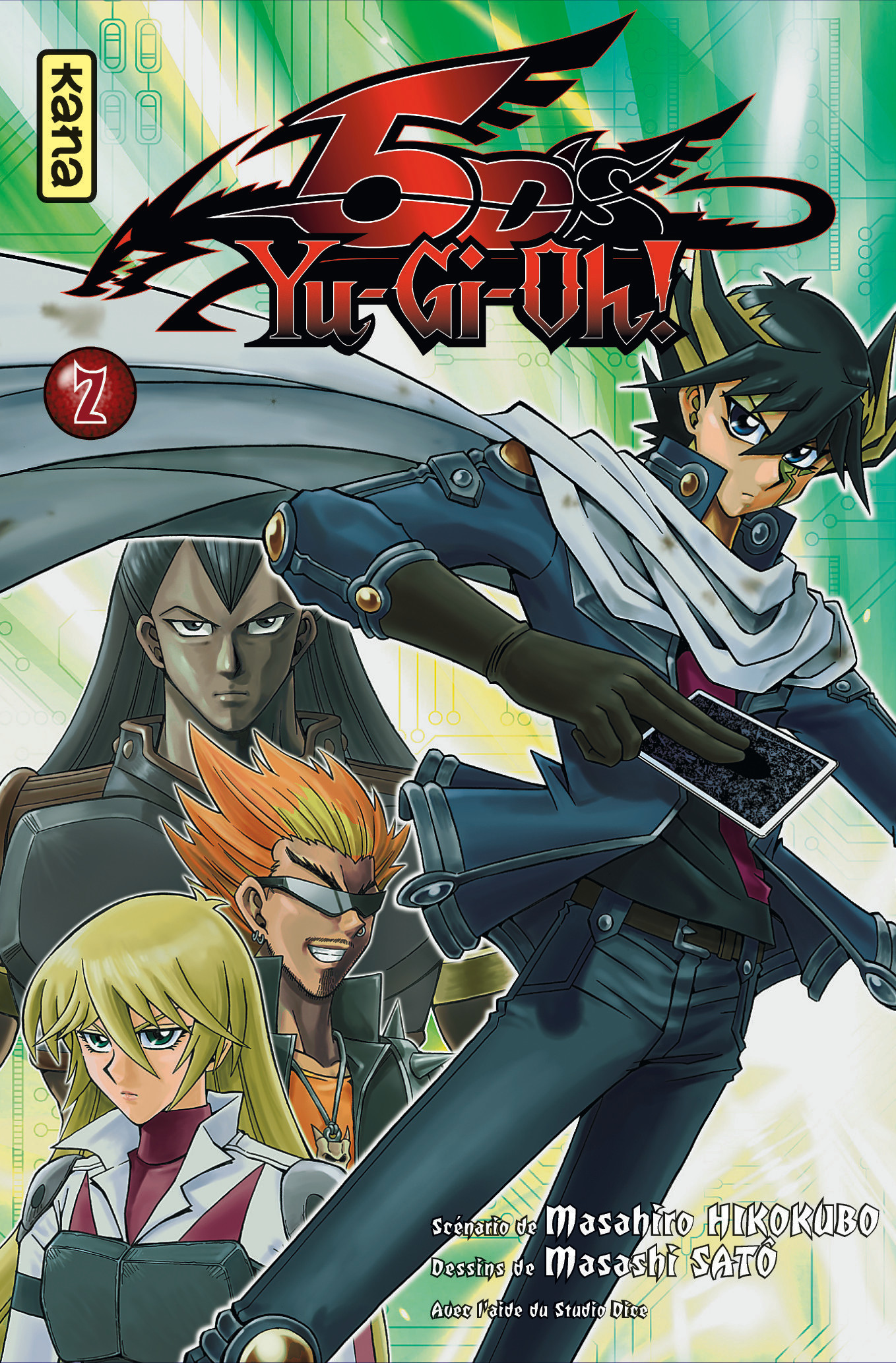 Yu-Gi-Oh! 5 D's - Tome 2 (9782505015062-front-cover)