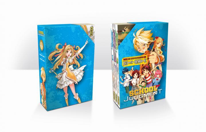 COFFRET GAKKYU HOUTEI-SCHOOL JUDGEMENT T1+2+3 (9782505067641-front-cover)