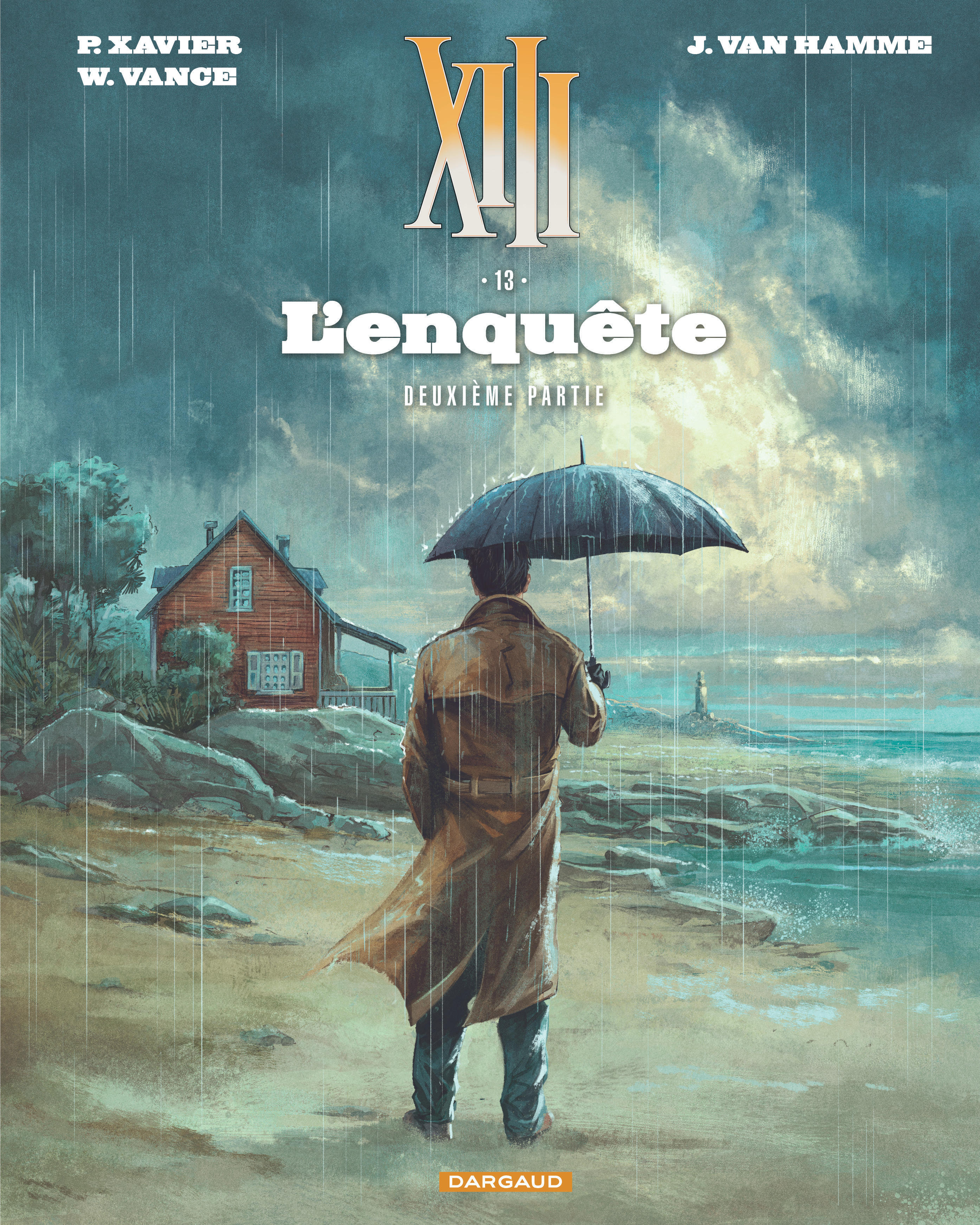 XIII  - Tome 13 - L'enquête - deuxième partie (Suite) (9782505072676-front-cover)