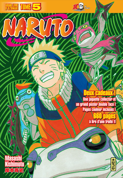 Naruto version collector - Tome 5 (9782505016069-front-cover)