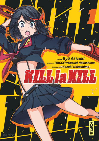 Kill la kill - Tome 1 (9782505063384-front-cover)