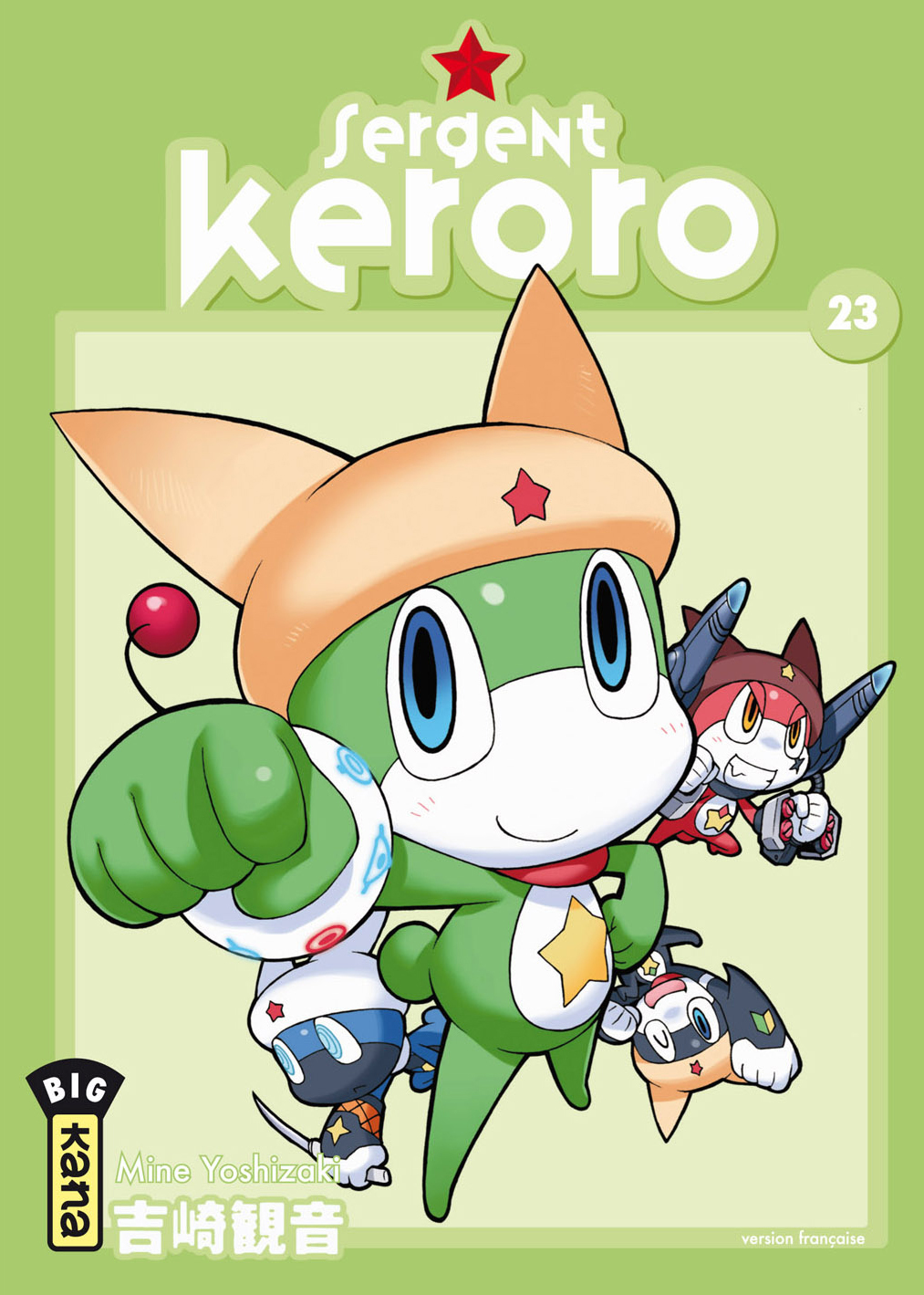 Sergent Keroro - Tome 23 (9782505016977-front-cover)