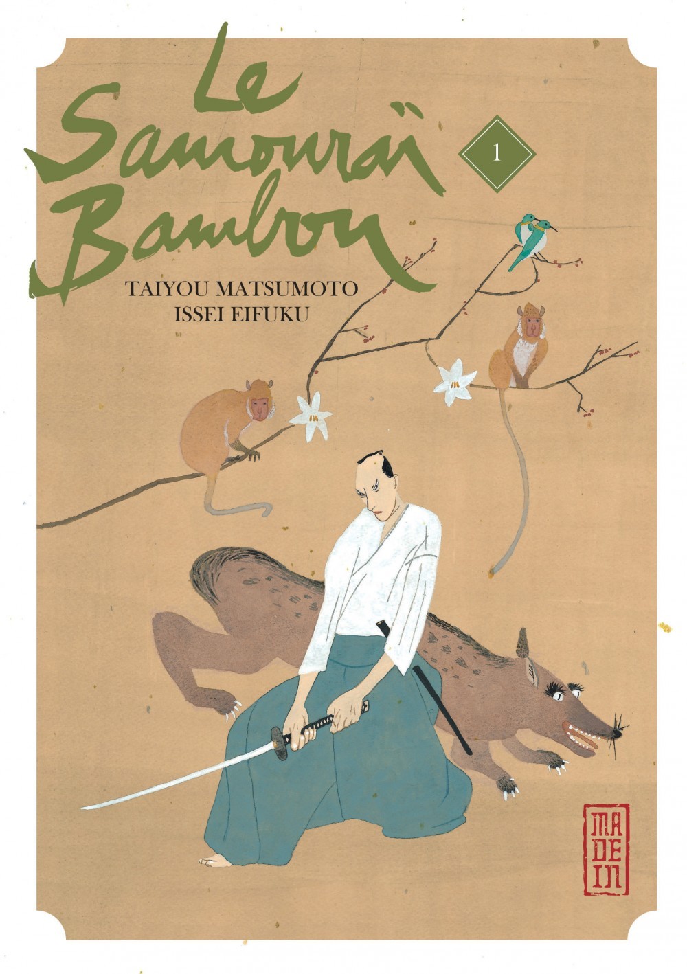 Le Samouraï Bambou - Tome 1 (9782505007272-front-cover)