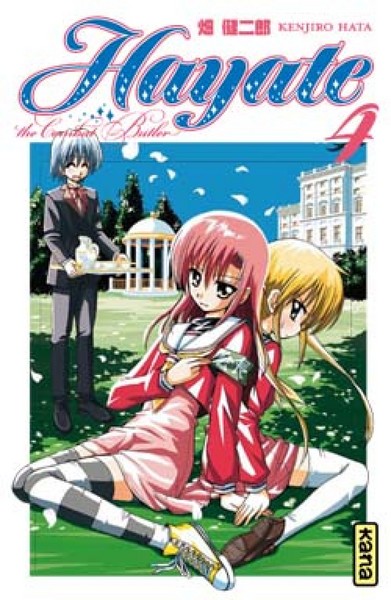 Hayate The combat butler - Tome 4 (9782505010319-front-cover)