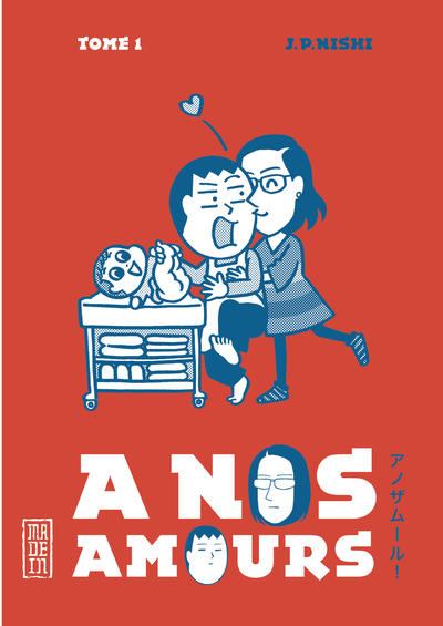 A nos amours  - Tome 1 (9782505069300-front-cover)